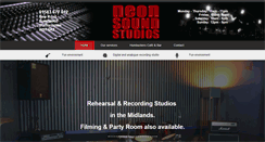 Desktop Screenshot of neonstudios.co.uk